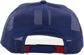 HOOEY Officially Licensed Pabst Blue Ribbon One Size Fits All Adjustable Snapback Hat for Men and Women Mesh Back Trucker Hat