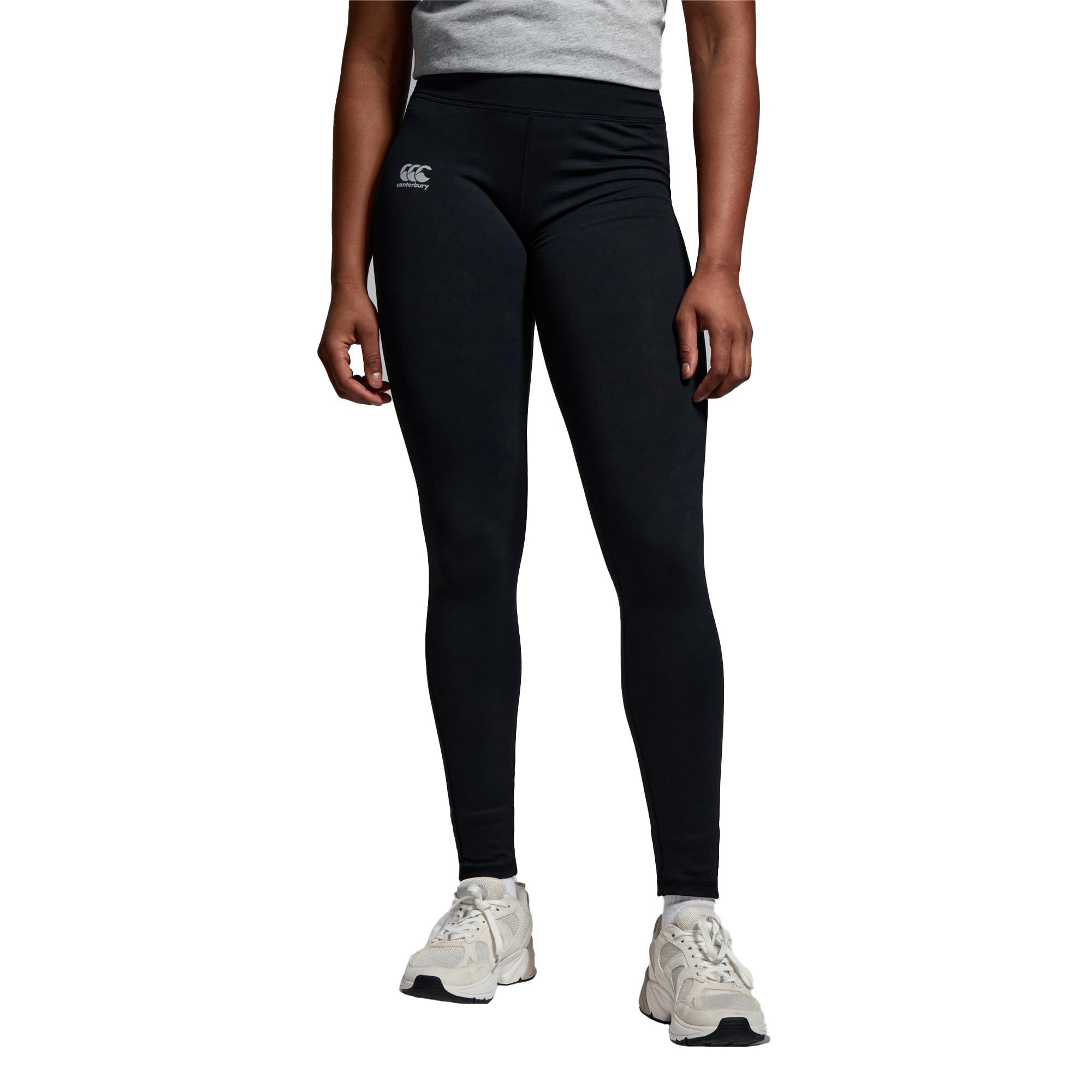 Mallas altas para mujer que absorben y evaporan el sudor de la marca Canterbury