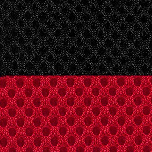 Coverking Csc2S7Tt7456 Custom Fit Front 50/50 Bucket Seat Cover For Select Toyota Fj Cruiser Models - Spacermesh 2-Tone (Red With Black Sides) #TOP2