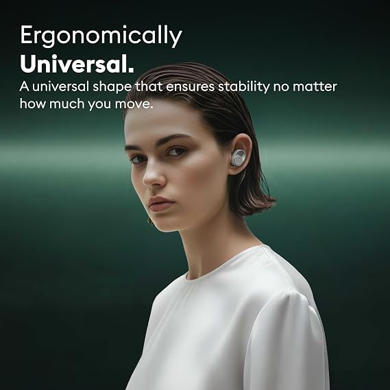 Devialet Gemini II - True Wireless Earbuds - Light Pearl | Comfortable Ergonomic Fit - Daily Commuting and Travel - Premium Music Listening - High Fidelity Sound Quality