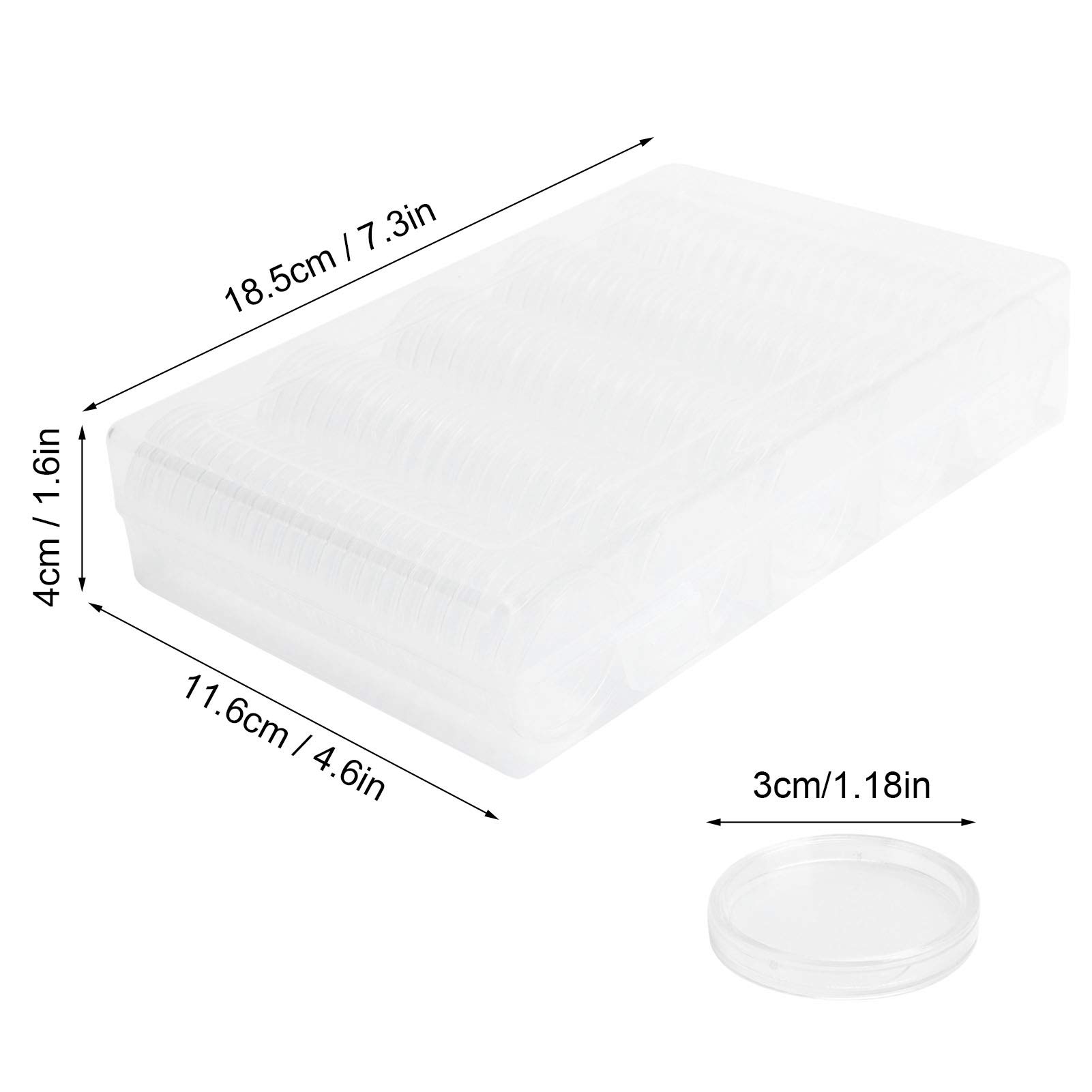 Lindner 2251165 Cápsulas Para Onedas-paquete De 100