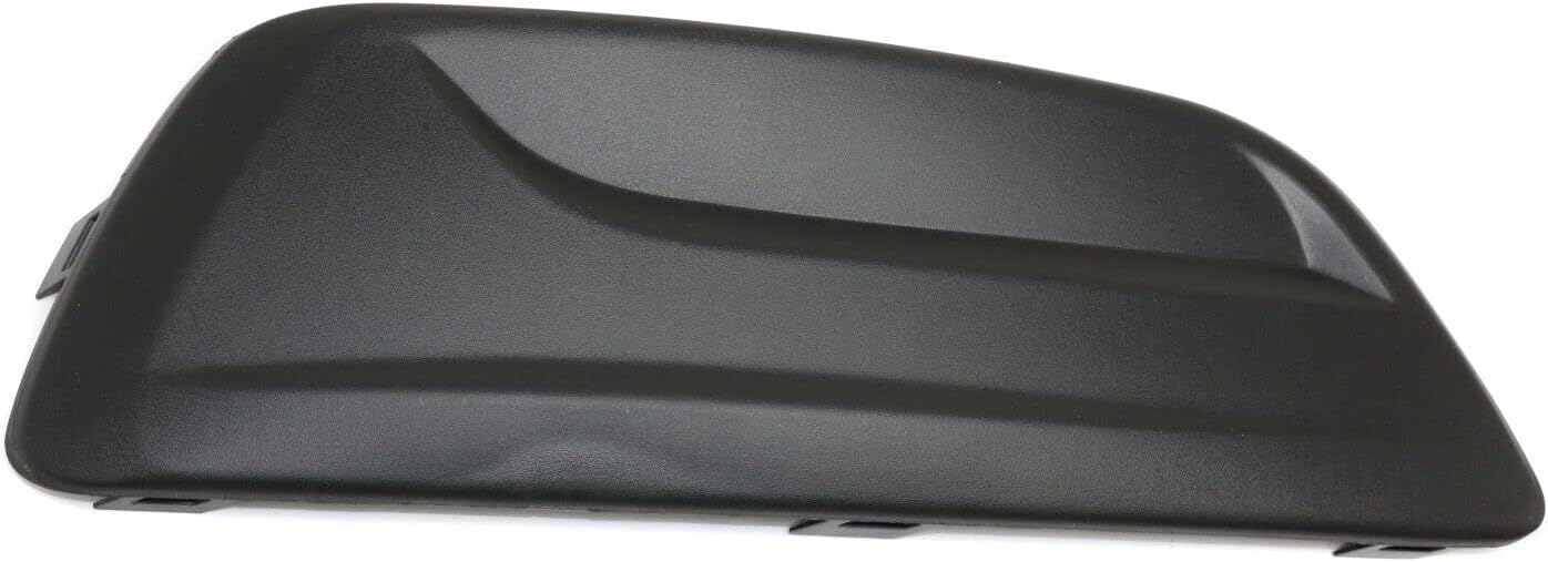 DAT AUTO PARTS Front Right Passenger Side Fog Lamp Light Hole Cover Trim Molding Bumper Insert Replacement for 2013 2014 2015 2016 Chevrolet Chevy Malibu Black Textured Plastic GM1039141 20768847