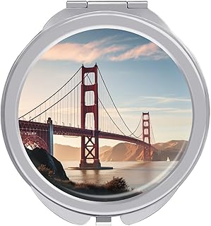 Espejo de maquillaje Golden Gate Bridge Espej...