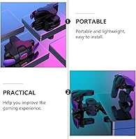Vista 4 de Mikikit Phone Grip Controller 3 Pairs Gamepad Assist Mobile Game Handgrip Aim Fire Trigger for Phone Mobile Triggers Gaming s Durable Game Three