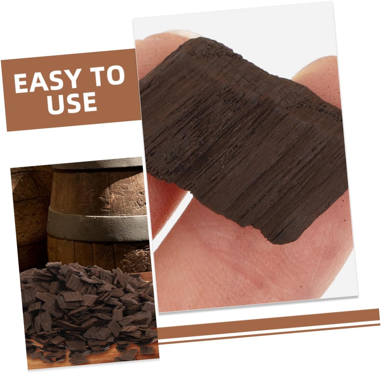 COLLBATH 2bags Chips Home Brewing Supplies French Oak for Wine Making to Improve Wine Flavor