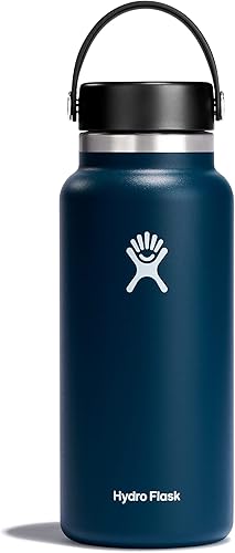 Miniatura 57 de Hydro Flask - Botella de agua de acero inoxidable aislada - Boca ancha con tapa flexible, sin derrame, a prueba de fugas y recargable de 40 oz