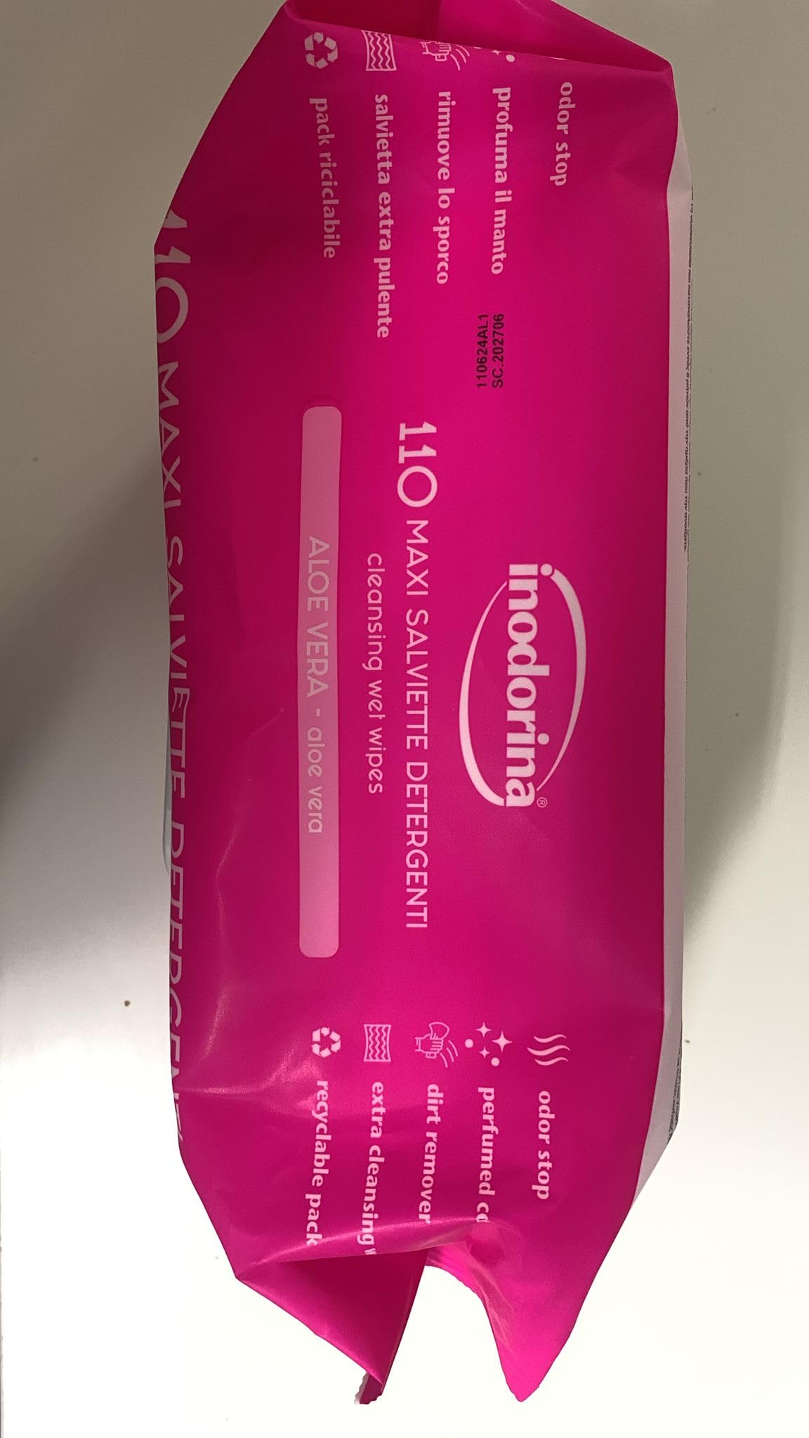 Inodorina salviettine Aloe Parent (2 Confezioni)