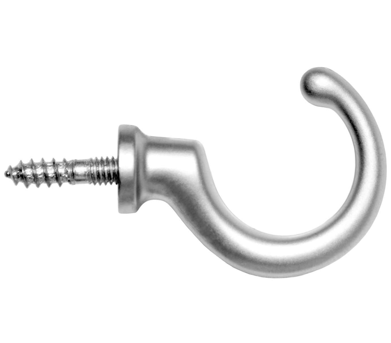 KeyMet GmbH Coat Hook Coat Hanger Wall Hook Matt Chrome