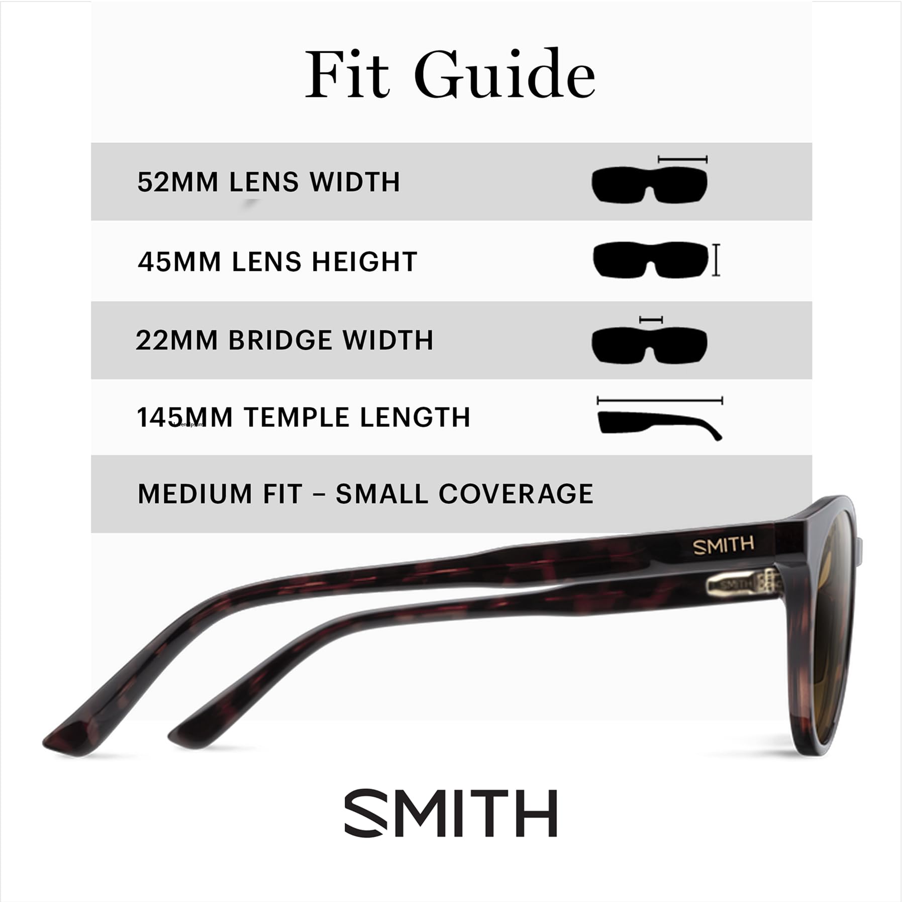SMITH Westward Sonnenbrille mit Chromapop-Gläsern, polarisierte Sonnenbrille, für Damen und Herren