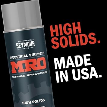 620-1435 MRO Industrial-Grade High Solids Spray PaintTan (16 oz, 2-Pack / 32 oz Total) | Heavy-Duty Protective Coating for Maintenance, Repair & Operations