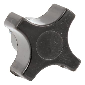 Oliver 5911-7123 W/10-24X3/4 Stud 4 Prong Knob