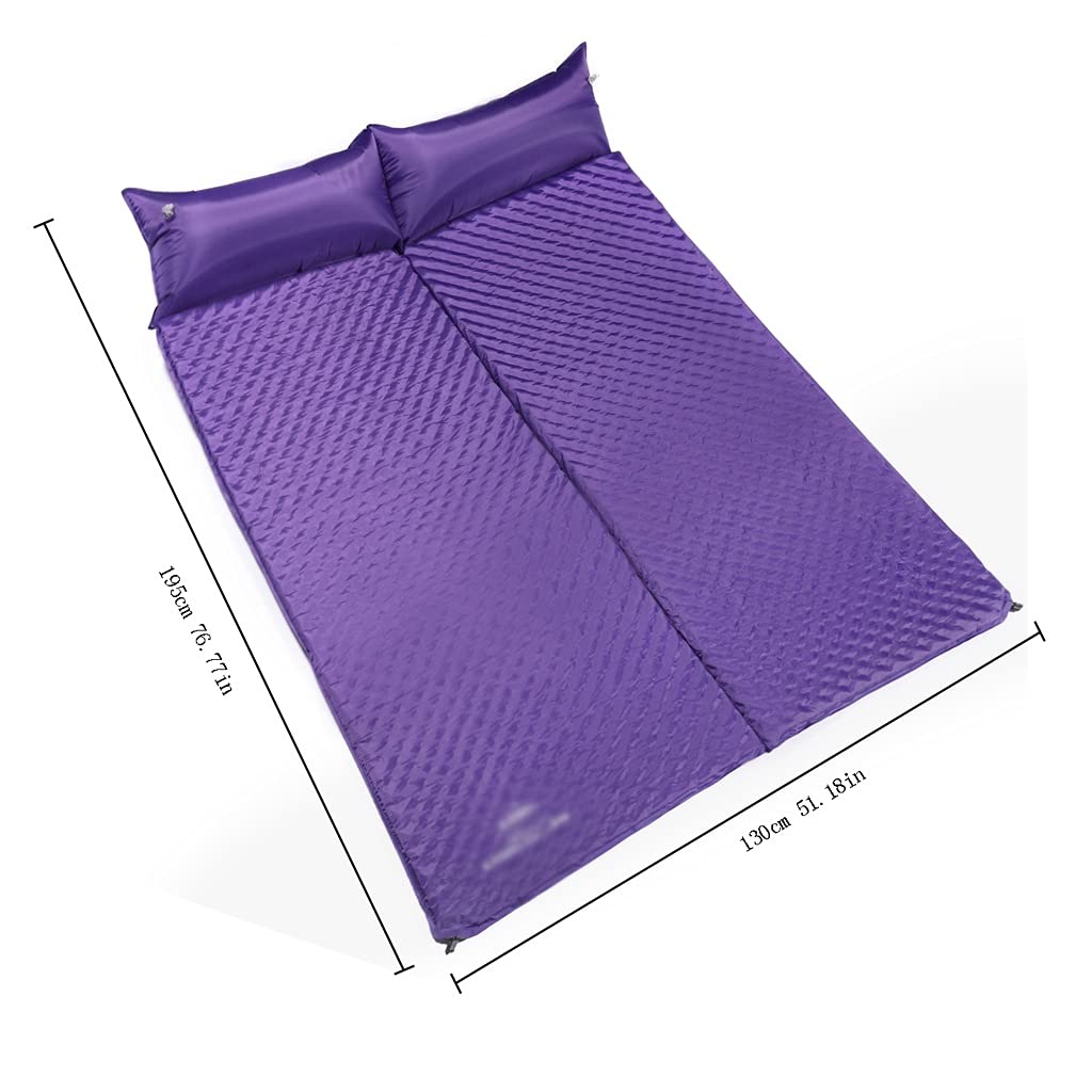 Estera de playa Mat de picnic inflable al aire libre Matera de camping portátil Portátil Adecuado para la cola de césped de conducción automática Mat Manta de picnic ( Size : 76.77x51.18in )