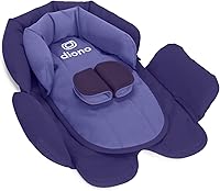 Vista 14 de Diono Cuddle Soft - Soporte para la cabeza 2 en 1 con almohadillas para el pecho, color gris/Ártico