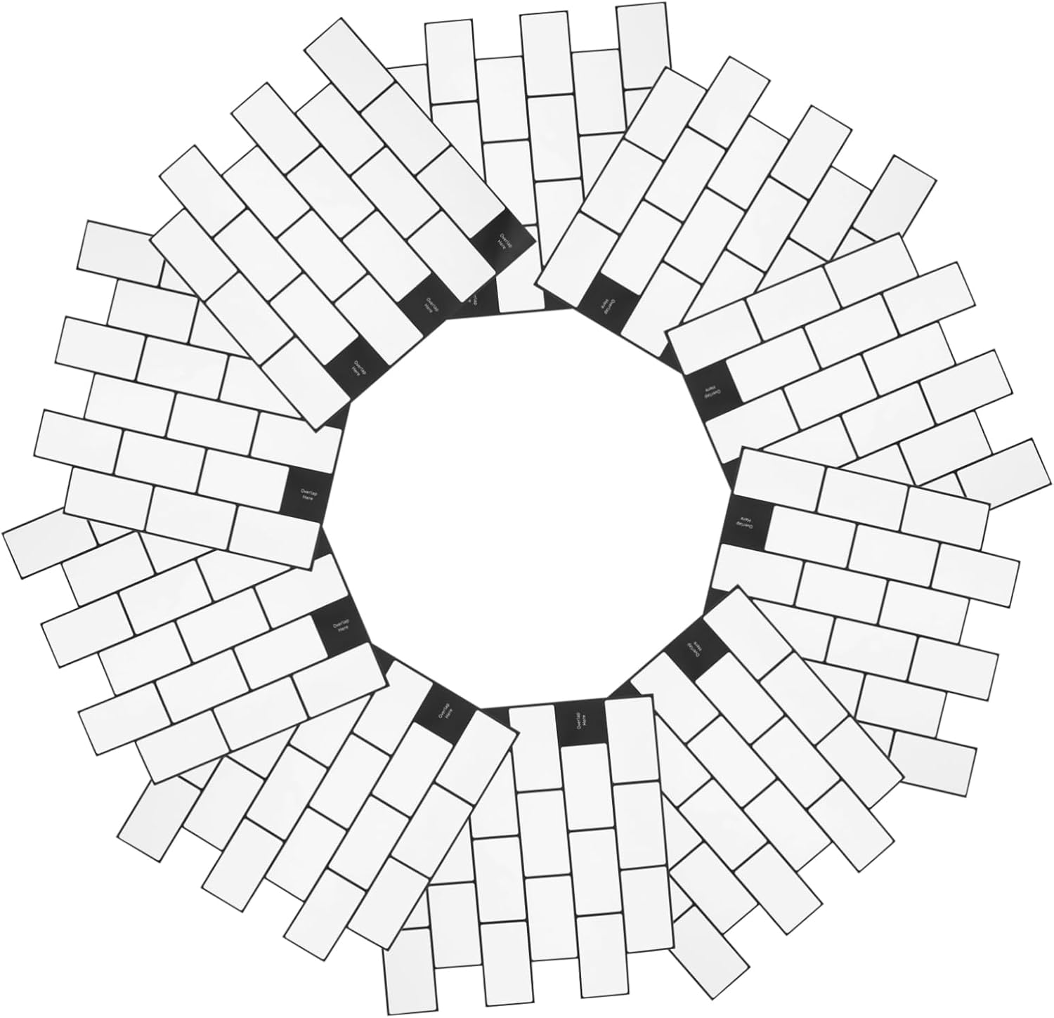 10sheets Oil Self-Adhesive Kitchen Wall Stickers Tile Effect Peel and Stick Wallpaper for Effortless Kitchen and Bathroom Decor Easy Installation and Cleaning