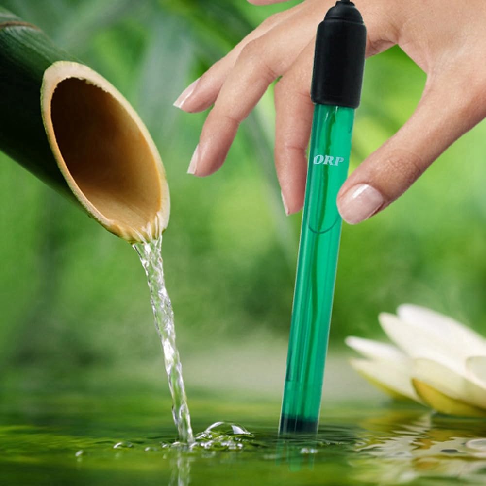 SweetSerenade ORP Redox Électrode BNC Type Connecteur Sonde de Remplacement Câble de 300 cm pour Testeur Mètre Équipement D'Aquarium Testeur D'Eau