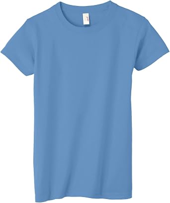 Anvil Womens Heavyweight T-Shirt, CAROLINA BLUE, Medium