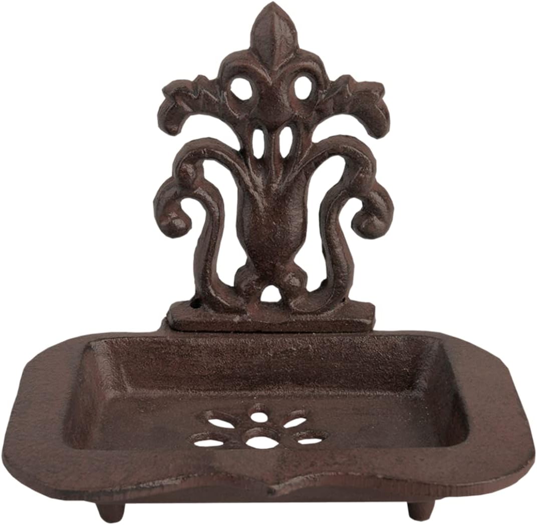 Esschert Design USA BS09 Classic Cast Iron Soap Dish
