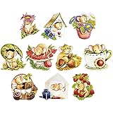 Aus stabilem Karton Ideen mit Herz 3-D Motive, ausgestanzt, ca. 7-10 cm, 10 Stück im Beutel  Bilder zum Basteln & Dekorieren  Grußkarten selber machen  Bildmotive für Scrapbooking & DIY-Deko (Haselmaus Jolly Jo)