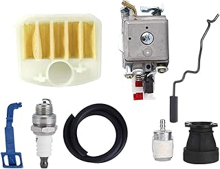 Omabeta Carburador Duradero Kit de bujías para chispas Reemplazo del carburador Aleación de Aluminio Resistente a la corrosión para Mejorar la eficiencia del Equipo y prolongar la Vida útil de la