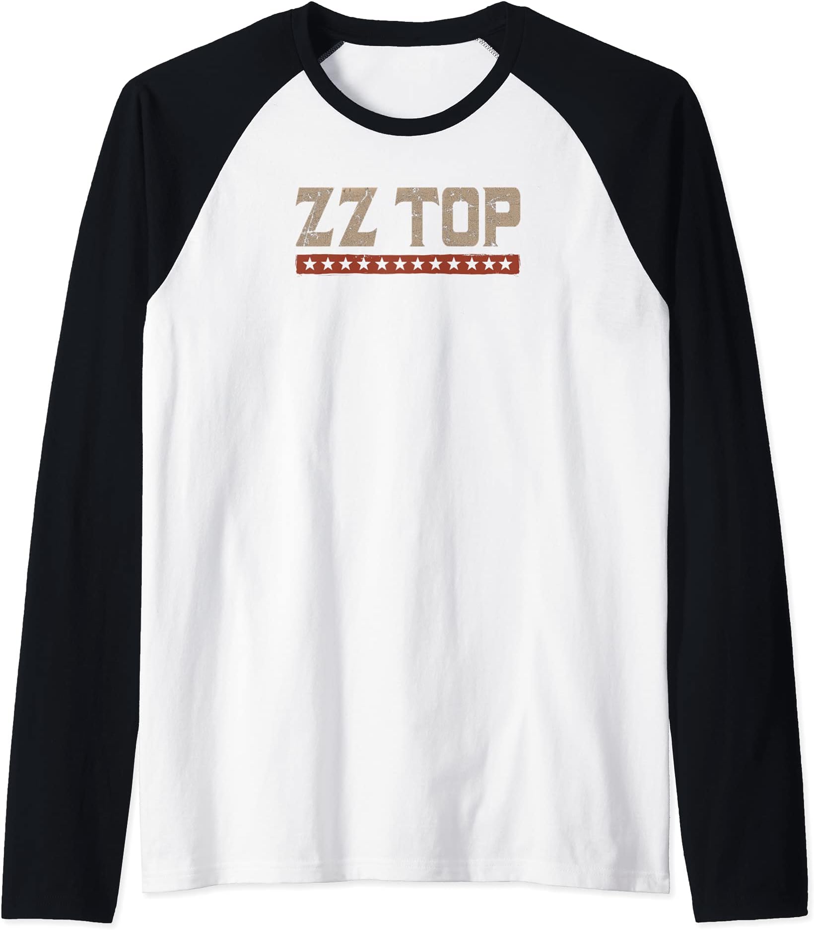 ZZ Top - Tough Boy Raglan Baseball Tee
