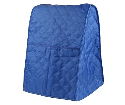 Evermarket Stand Mixer Dust Proof Cover with Pocket and Organizer Bag for Kitchenaid,Sunbeam,Cuisinart,Hamilton Mixer (Blue)