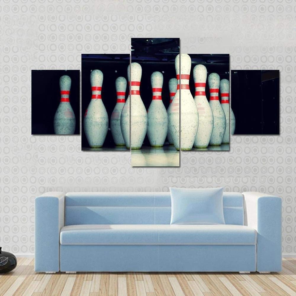 Material tejido no tejido en cuadro de 3 piezas 120x60cm de lápiz de color