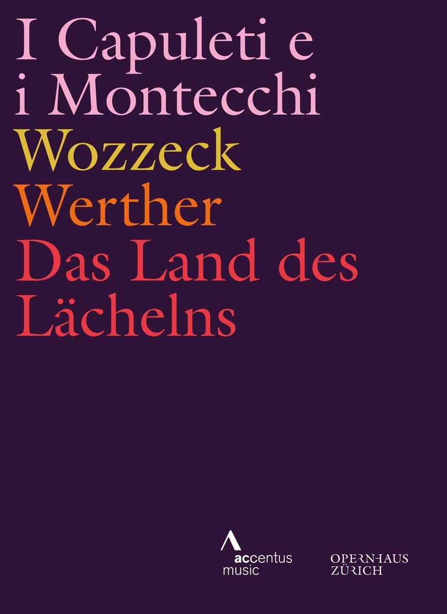 Operas - Opernhaus Zurich [Philharmonia Zürich; Chor der Oper Zürich; Christian Gerhaher; Joyce DiDonato; Cornelius Meister] [Accentus Music: ACC70506] [DVD] [2020]