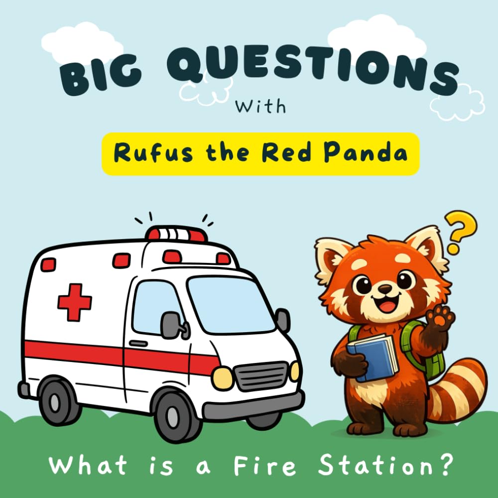 Big Questions with Rufus the Red Panda: What Is an Ambulance?: A Gentle, Reassuring Introduction to Ambulances for Toddlers and Young Children