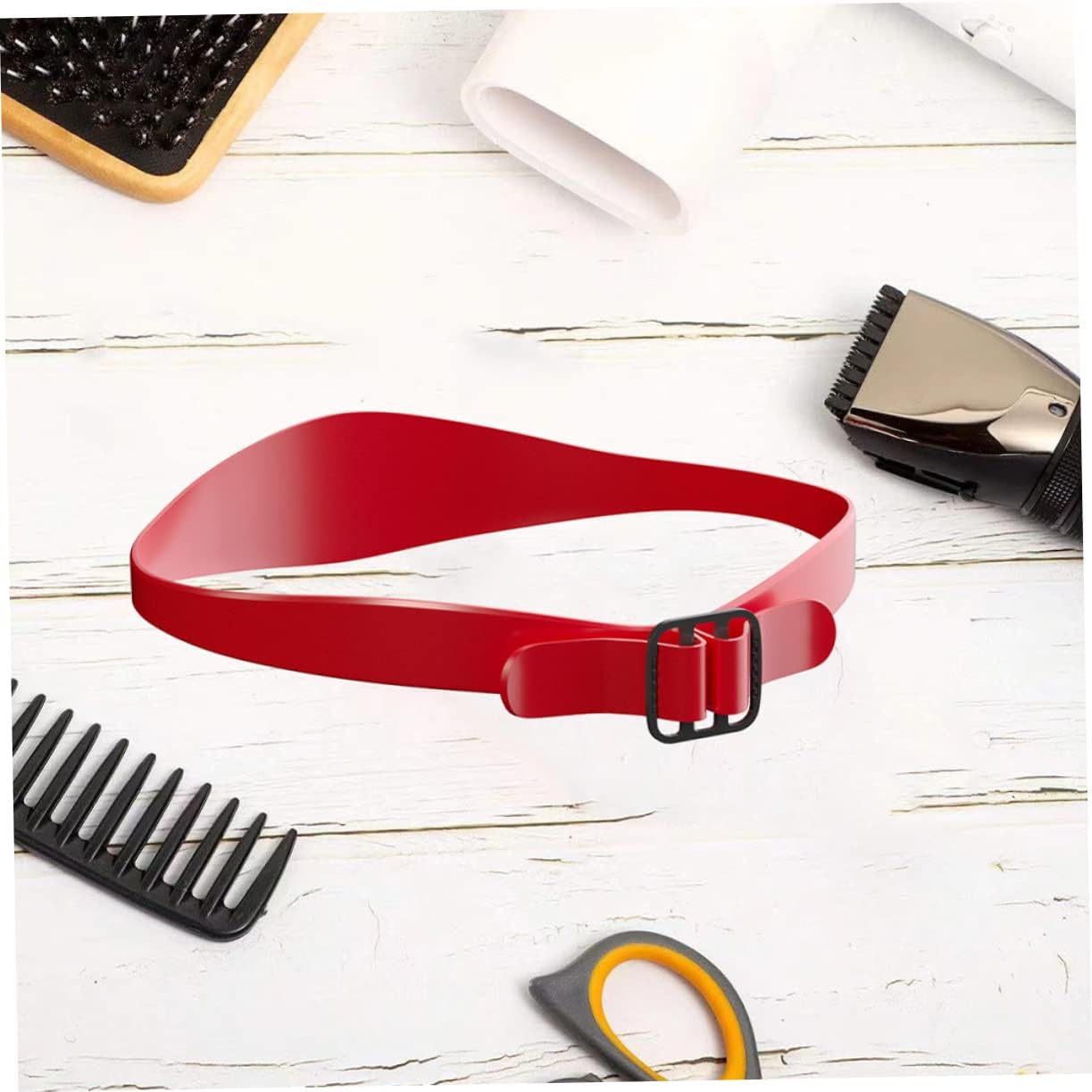 Hair Cutting Guide Neckline Shaving Template Adjustable Size for Professional Home Use