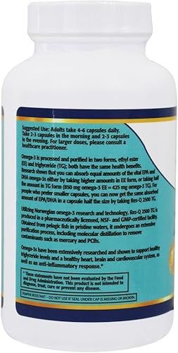 Miniatura 3 de Res-Q Mini cápsulas de gel de aceite de pescado Omega-3 de 2500 TG