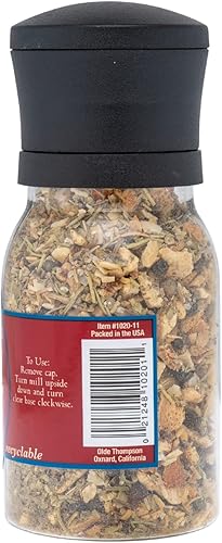 Miniatura 3 de Olde Thompson Molinillo de condimentos para pollo a la parrilla, mezcla de especias de romero con un toque de cítricos, 3.75 onzas (paquete de 3)