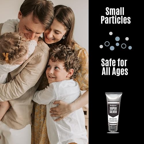 Miniatura 6 de Gel de plata coloidal Super Silver Nano-Silver de 45 ppm para la piel, comodidad y bienestar, curación, hidratación y calmante, 4 onzas, varios