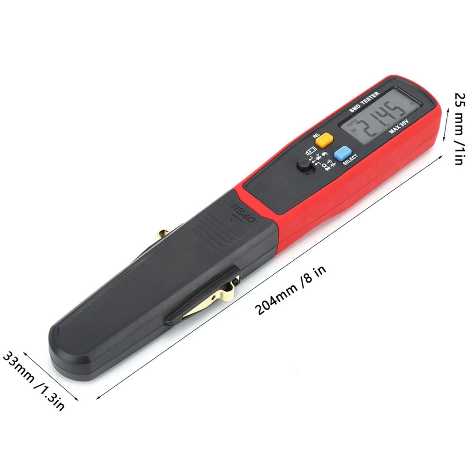 UT116C Multimeter SMD Tester Capacitance Diode Testing Equipment for RCD Electronic Engineers Maintenance