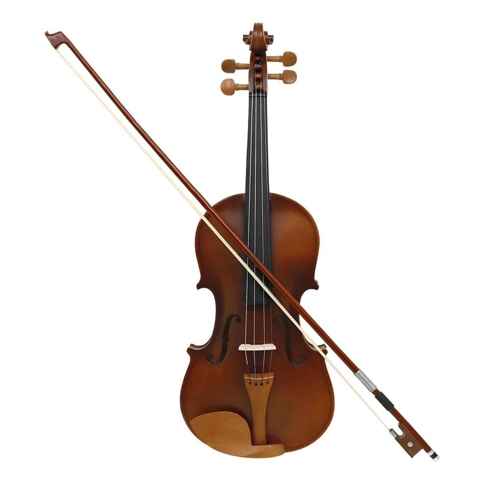 Violino 4/4 In Legno Di Giuggiolo Opaco Fatto A Mano Adatto Ai Principianti Per Suonare Il Kit Di Strumenti A Corda Violino