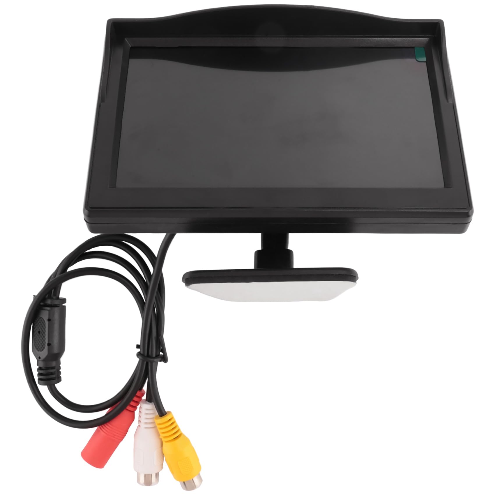Moniteur Une éCran LCD HD TFT 800X480 de 5 Pouces avec Double Support de pour CaméRa de Recul de Voiture/Vue/Lecteur DVD/MultiméDia