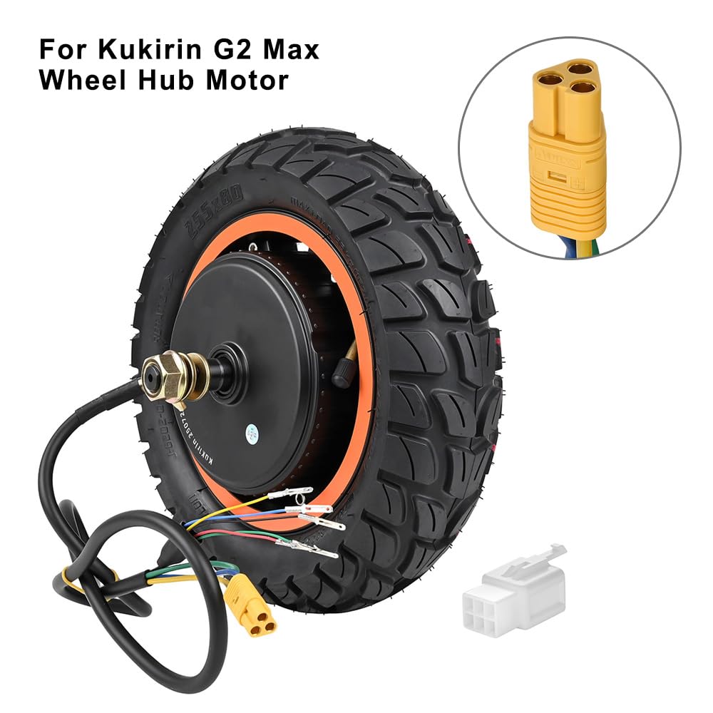 Opona silnika piasty do Kugoo Kukirin G2 Max 48 V 900 W Tylna opona koła skuter elektryczny z silnikiem 255 * 80 opon silnika zamienne do hulajnogi