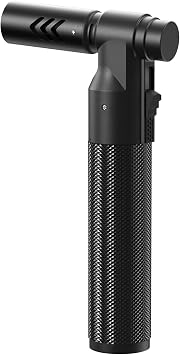 Flame bird Butane Torch Lighter Soldering Torch Refillable Adjustable Kitchen Blow Torch for DIY Grill BBQ Baking Desserts Melting Campingwithout Fuel