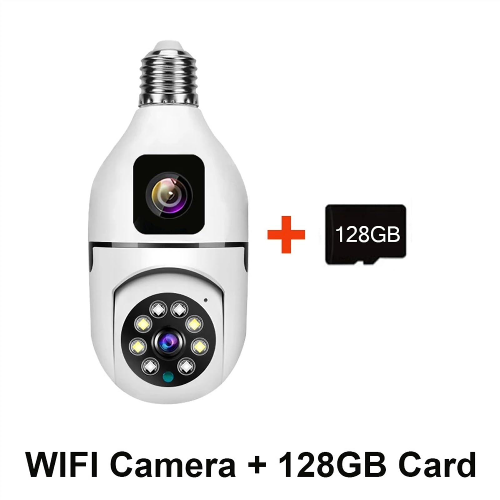 Caméra de sécurité extérieure 4MP ampoule caméra intérieure double lentille lumière sans fil caméra IP 2 voies Audio suivi automatique AI détection humanoïde PTZ caméra de sécurité Caméra de sécurité