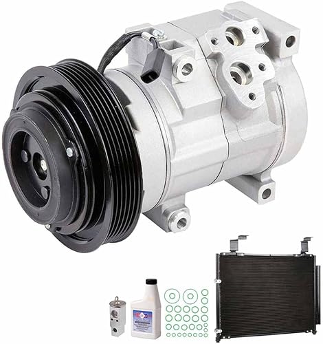 Kit de AC con compresor de CA condensador y secador para Acura MDX 2003 2004 2005 2006 - BuyAutoParts 60-82507R6 Nuevo