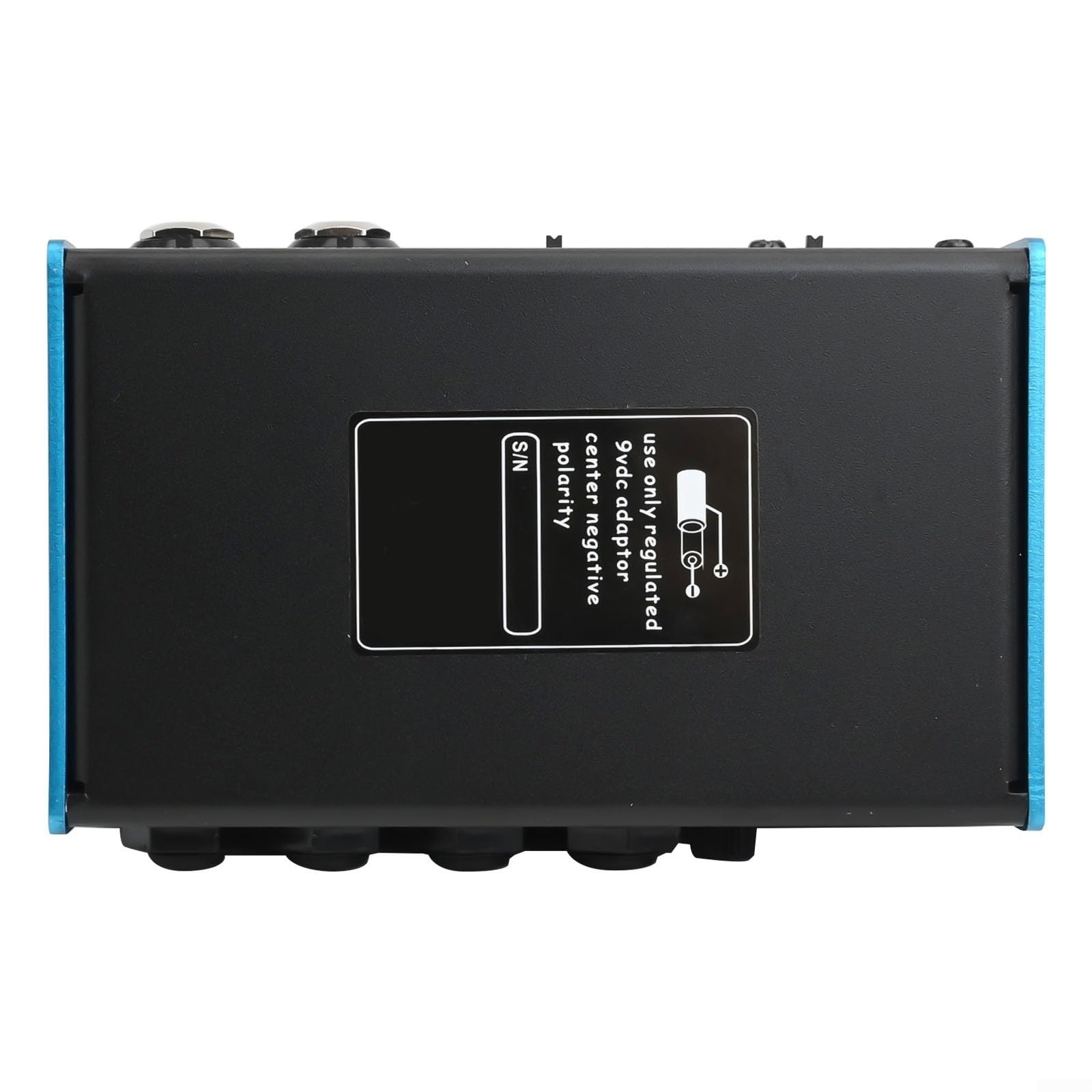 Moskyaudio - Pedal de efecto de amplificador de guitarra multifuncional con simulador de cabina realista y conectividad flexible para músicos, dispositivo de acabado metálico negro