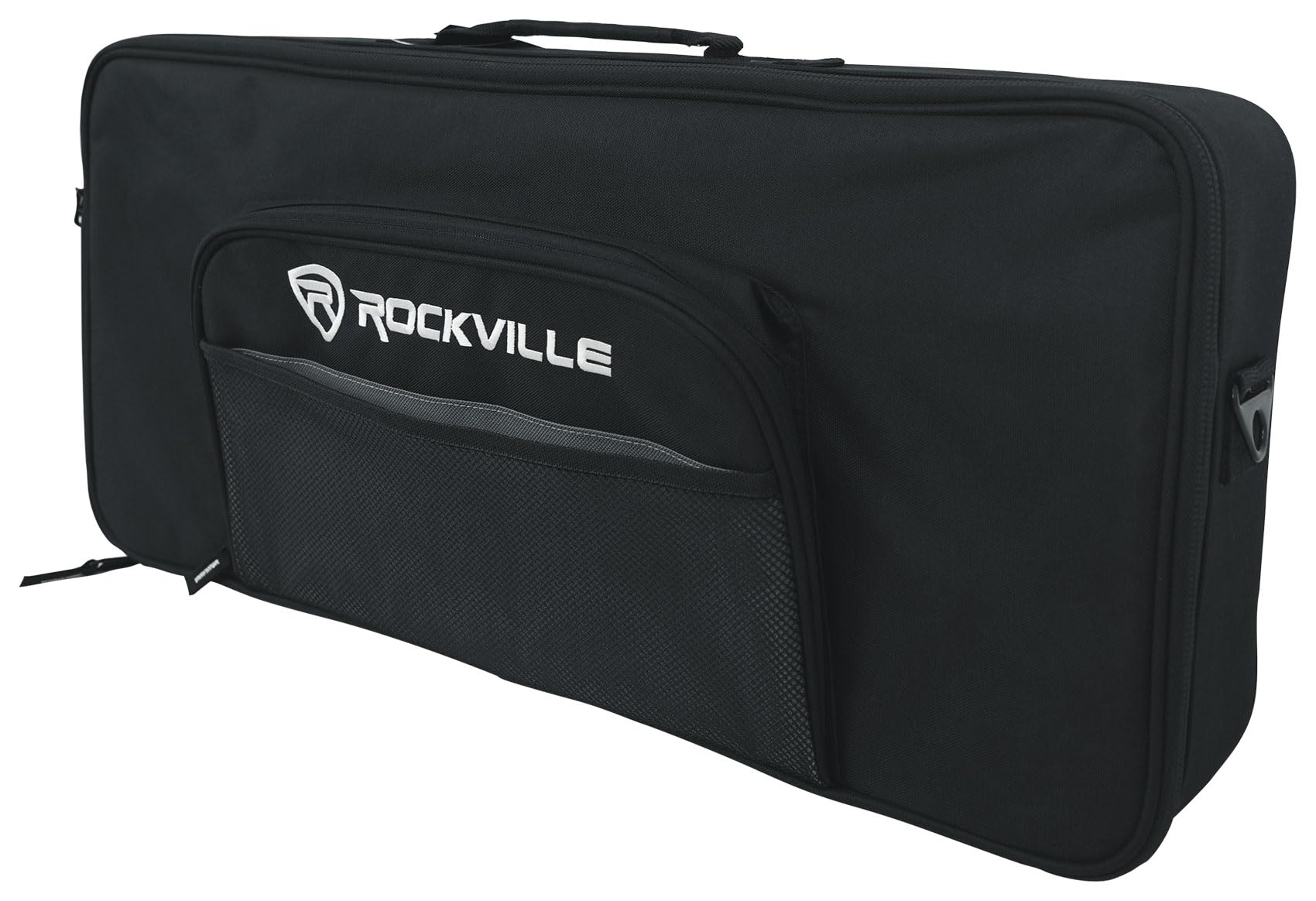 Rockville KBFX2411 – Gepolsterte Tasche Für 37-Tasten-Keyboard/MIDI-Controller & Multi-FX-Pedale