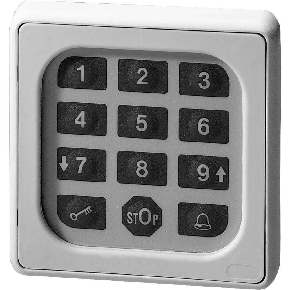 Somfy Gray 9000028 Code Pad For Garage Door Drive