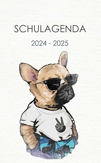 SCHULAGENDA 2024 - 2025: 270 Organisationsseiten 1 Tag pro Seite | tolles Geschenk