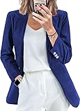 Des pièces Flawlessly pour votre garde-robe : les vestes blazer pour femme resteront toujours tendance. Les blazer femme chic et elegant et décontractées se marient facilement avec un jean, des chaussures plates, des jupes longues et des robes pour un look décontracté et élégant. Elles peuvent également être portées avec un pantalon habillé et des talons pour un look professionnel. Elles offrent des possibilités de style infinies. Ces veste blazer femme garantissent un look glamour et élégant.