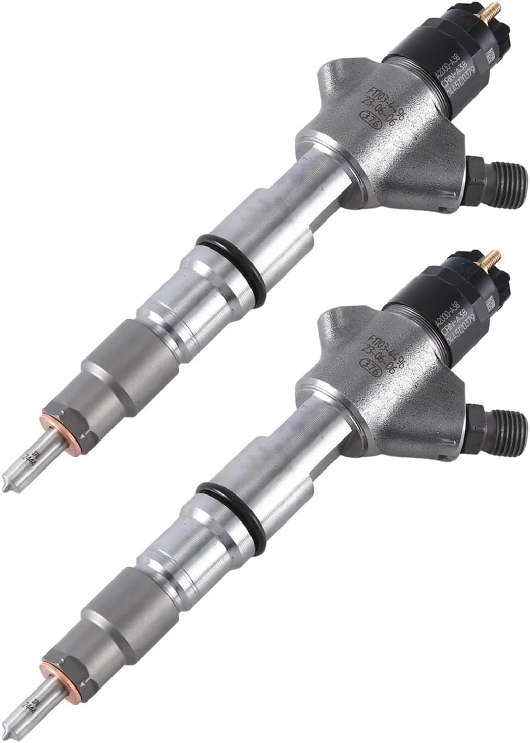 2PCS 0445120379 Crude Oil Fuel Injector Nozzle Compatible With Yuchai YC6J 0445 120 379