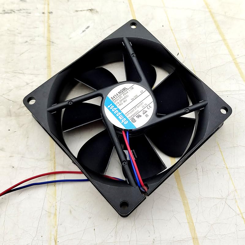 NZNYDNL EBM 8414NGML 8025 24V 45mA 1.1W 2line chassis Silent Fan