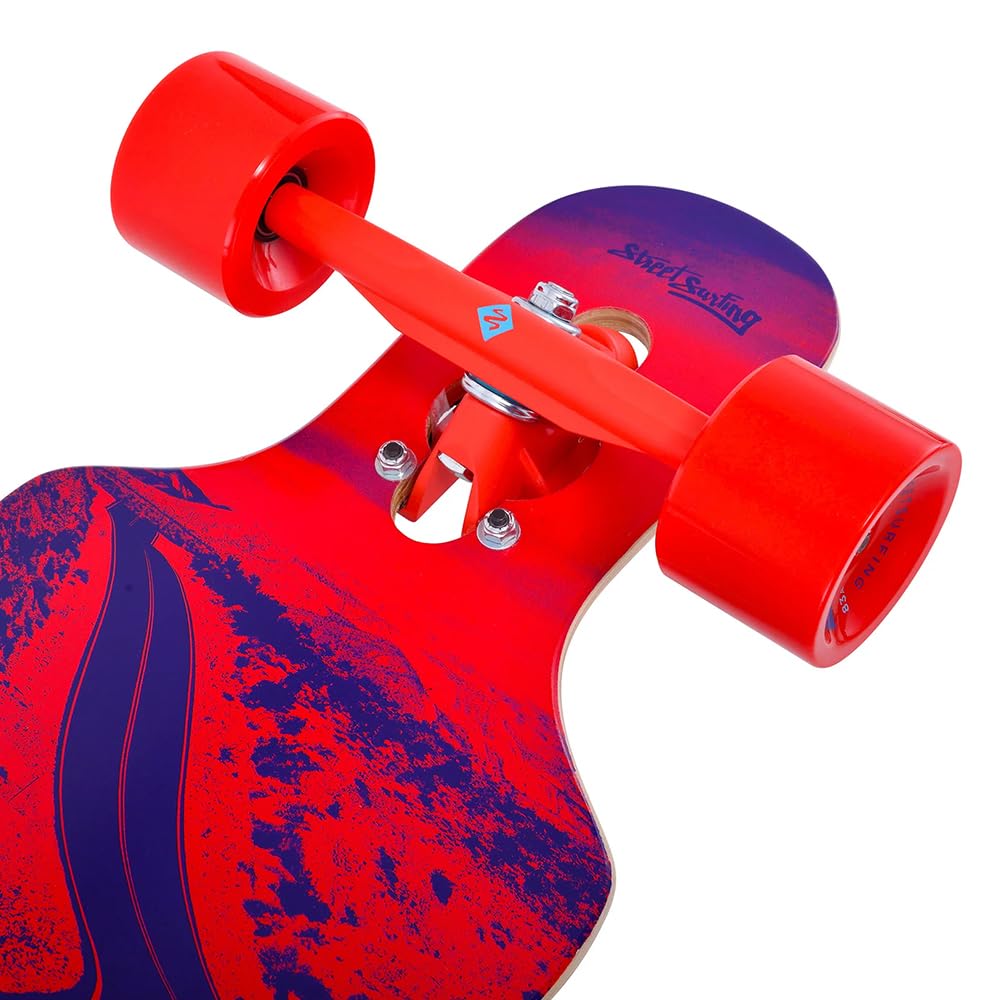 Streetsurfing Curve Longboard, 500261, Multicolore