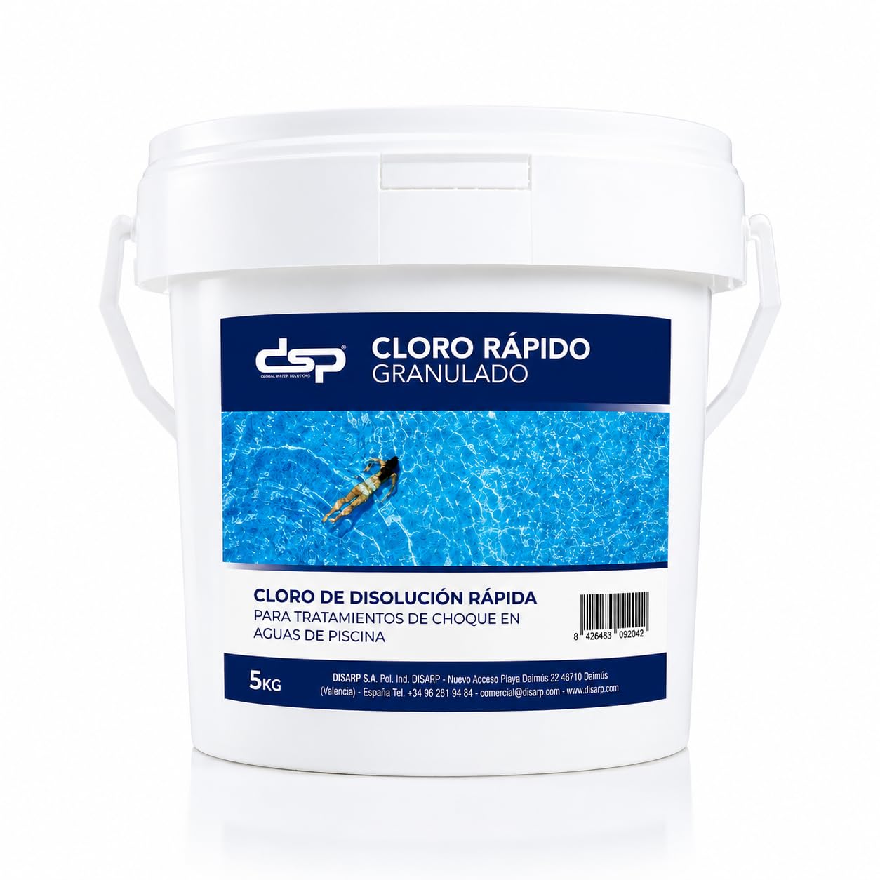 Cloro de acción rápida granulado 5 KG GR-Rapid