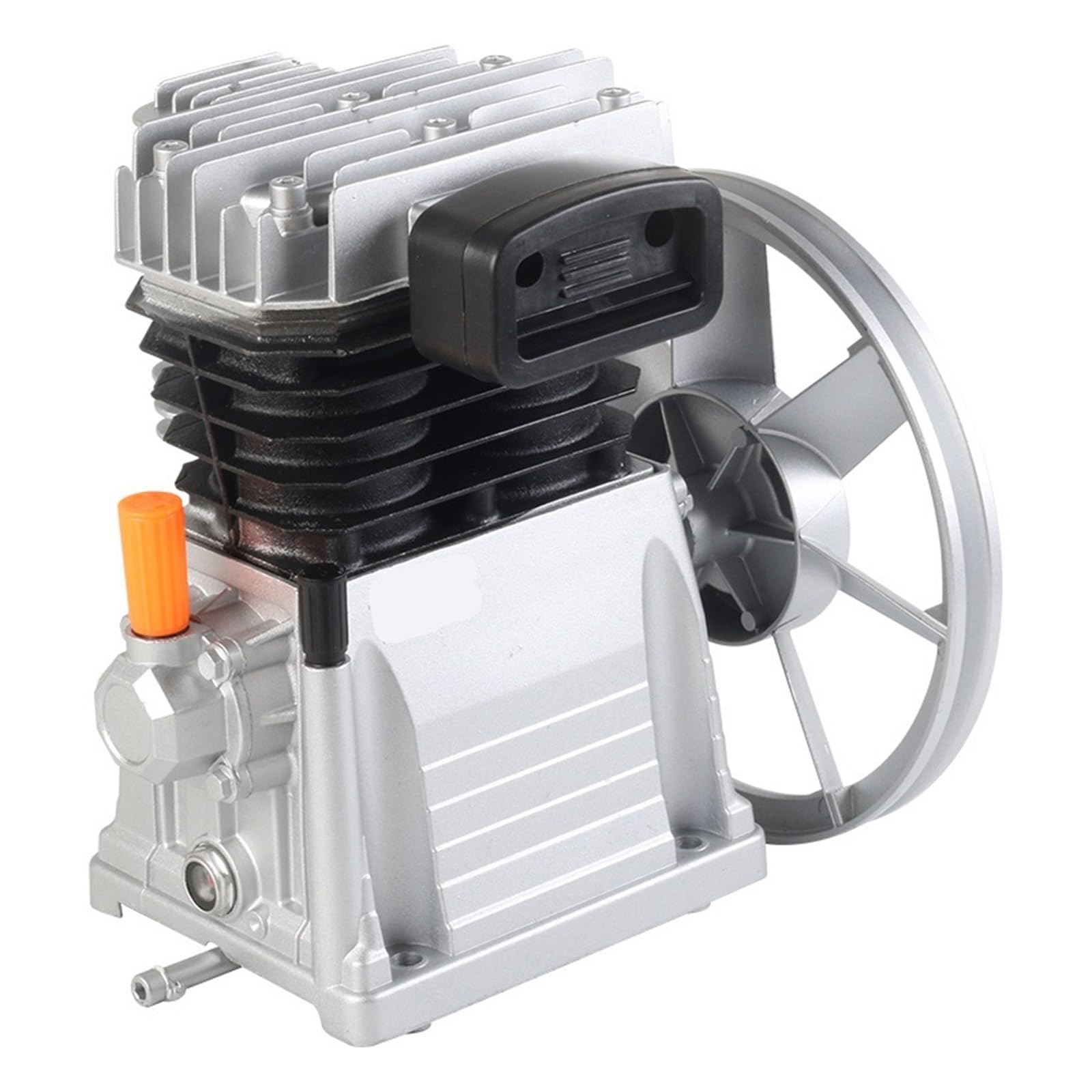 Cylinder Aluminum Casting Air Compressor Head Pump Double Cylinder Motor Parts for Machine