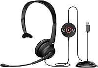 Vista 8 de Cyber Acoustics Auriculares estéreo (AC-204), estéreo de 0.138 in y adaptador Y, hogar, aula escolar K12 y educación